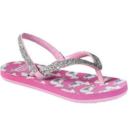 Reef Children Kids Little Stargazer Prints Summer Sandals Thongs Flip Flops - 5K UK, Unicorn Float