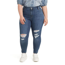 Levi's Women's Plus-Size 721 High Rise Skinny Jeans  Lapis Longing Waterless  US 26 40 Regular