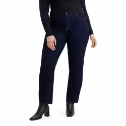 Levi's Women's 724 Plus-Size High Rise Straight  Cast Shadows  38 Regular