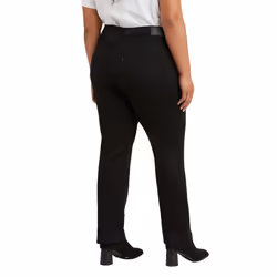 Levi's Women's 724 Plus-Size High Rise Straight  Soft Black  39 Regular