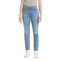 Levi's Women's 724 High Rise Straight Jeans  Slate Reveal Waterless  24 Regular