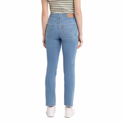 Levi's Women's 724 High Rise Straight Jeans  Slate Reveal Waterless  24 Regular