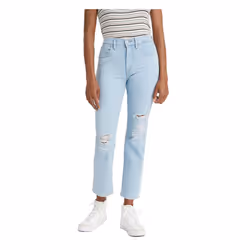 Levi's Women's 724 High Rise Straight Crop Jeans Tribeca Moon (Waterl