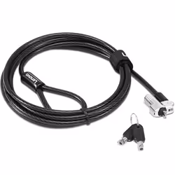 Lenovo NanoSaver, 1.8 m, Kensington, Key, Carbon steel, Black