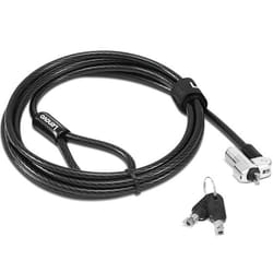 Lenovo NanoSaver cable lock Black 1.8 m
