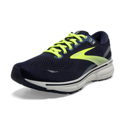 Brooks Men's Ghost 15 Neutral Running Shoe - Peacoat/Nightlife/Grey - 10 Medium