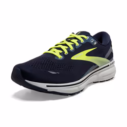 Brooks Men's Ghost 15 Neutral Running Shoe - Peacoat/Nightlife/Grey - 11.5 Medium