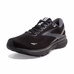 Brooks Men's Ghost 15 GTX Waterproof Neutral Running Shoe - Black/Blac