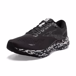 Brooks Men's Ghost 15 Neutral Running Shoe - Ebony/Black/Oyster - 9 Medium