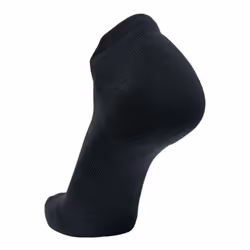 Brooks Run-In No Show Socks I Comfort Fit  Unisex  Performance Running Socks (3-Pack Set) - Black - M