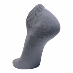 Brooks Run-In No Show Socks I Comfort Fit  Unisex  Performance Running Socks (3-Pack Set) - Asphalt - M