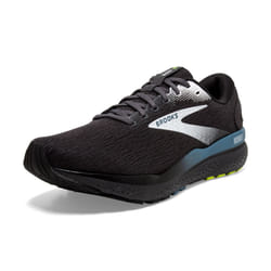 Brooks Mens Ghost 16 Neutral Running Shoe - Black/Ebony/Blue - 12.5 Medium