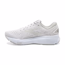 Brooks Women's  Ghost 16 Running Shoe White/White/Grey