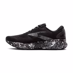 Brooks Mens Ghost 16 Neutral Running Shoe - Black/Iron/Lava - 8 Medium