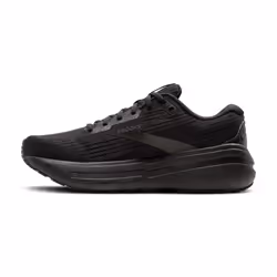 Brooks Womens Ghost Max 2 Neutral Running & Walking Shoe - Black/Black/Ebony - 9.5 Medium