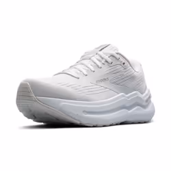 Brooks Womens Ghost Max 2 Neutral Running & Walking Shoe - Bright White/Bright White - 9.5 Wide
