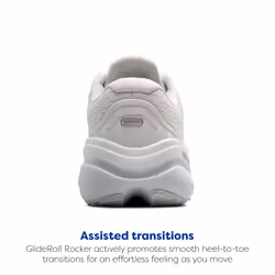 Brooks Womens Ghost Max 2 Neutral Running & Walking Shoe - Bright White/Bright White - 9.5 Wide