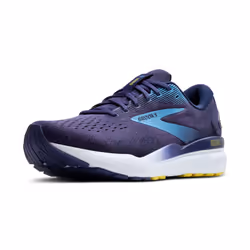 Brooks Mens Ghost 16 Neutral Running Shoe - Blue/Bonnie Blue/Yellow - 11.5 Medium