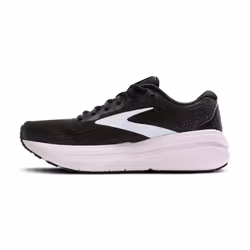 Brooks Womens Ghost Max 2 Neutral Running & Walking Shoe - Black/White/Orchid Ice - 5.5 Medium