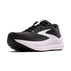 Brooks Womens Ghost Max 2 Neutral Running & Walking Shoe - Black/White/Orchid Ice - 6.5 Medium