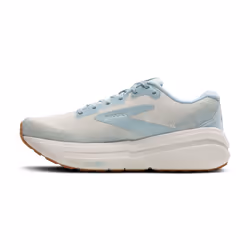 Brooks Womens Ghost Max 2 Neutral Running & Walking Shoe - Coconut Milk/Winter Sky - 9.5 Medium