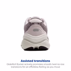 Brooks Womens Ghost Max 2 Neutral Running & Walking Shoe - Orchid Ice/Plum/Coconut - 11 Medium