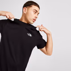 The North Face Mens Simple Dome Reflective Grey Logo Tee - S