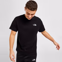The North Face Mens Simple Dome Reflective Grey Logo Tee - M