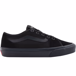 Vans Womens Filmore Decon Low Rise Canvas Trainers Sneakers Shoes - 4.5 UK, All Black