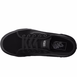 Vans Womens Filmore Decon Low Rise Canvas Trainers Sneakers Shoes - 4.5 UK, All Black