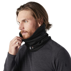 Smartwool Active Merino Fleece Neck Gaiter | Merino Wool Neck Warmer For Men and Women  Black  One Size
