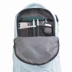 THE NORTH FACE Women's Jester Everyday Laptop Backpack  Ice Blue/TNF Black  One Size