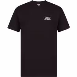 Vans Mens Essentials Short Sleeve Crew Neck Cotton T-Shirt Top Tee - S, Black