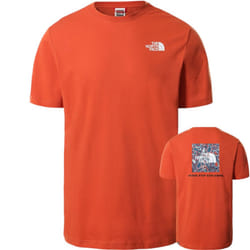 The North Face Red Box Men's T-Shirts - Orange, M