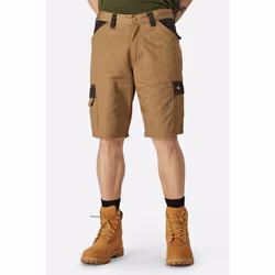 Dickies Everyday Polyester Men's Brown Knee-Length Shorts - Brown, 32