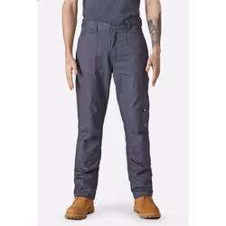 Dickies Action Flex Polyester Men's Grey Outdoor Trousers - Grey, 30