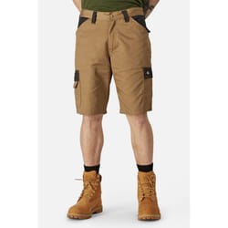 Dickies Everyday Polyester Men's Brown Knee-Length Shorts - Brown, 38"