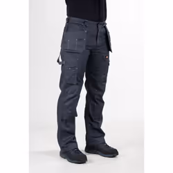 Dickies Redhawk Pro Polyester Men's Grey Outdoor Trousers - Grey, 36