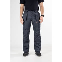Dickies Redhawk Pro Polyester Men's Grey Outdoor Trousers - Grey, 38"