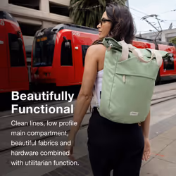 Osprey Arcane Zip Top Tote Backpack  Black
