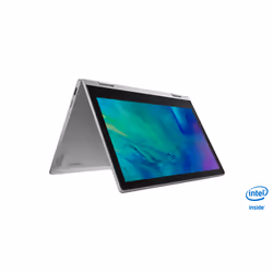 Lenovo IdeaPad Flex 3i Intel® Pentium® Silver N5030 Hybrid (2-in-1) 29.5 cm (11.6") Touchscreen HD 4 GB DDR4-SDRAM 64 GB eMMC Wi-Fi 5 (802.11ac) Windows 10 Home in S mode English Grey, Platinum