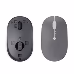 Lenovo Go Wireless Multi Device mouse Office Ambidextrous RF Wireless + Bluetooth + USB Type-A Optical 2400 DPI - Additional view 4