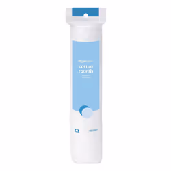Amazon Basics Hypoallergenic 100% Cotton Rounds 100 Count
