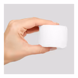 Amazon Basics Hypoallergenic 100% Cotton Rounds  100 Count