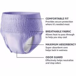 The Helper Bees B098VCLV5Z incontinence underwear Woman 60 pc(s)