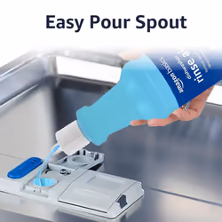 Amazon Basics Dishwasher Rinse Aid Liquid  32 Fl Oz  Pack of 1