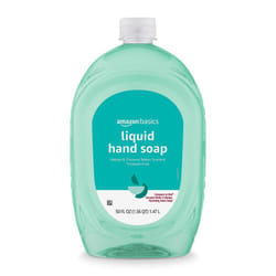 Amazon Basics Liquid Hand Soap Refill  Mango and Coconut Water Scent  Triclosan-Free  50 Fl Oz (Pack of 1) (Previously Solimo)