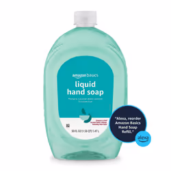 Amazon Basics Liquid Hand Soap Refill  Mango and Coconut Water Scent  Triclosan-Free  50 Fl Oz (Pack of 1) (Previously Solimo)