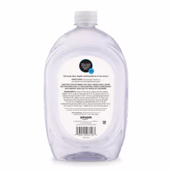 Amazon Basics Gentle & Mild Clear Liquid Hand Soap Refill  Triclosan-Free  50 Fl Oz (Pack of 2) (Previously Solimo)