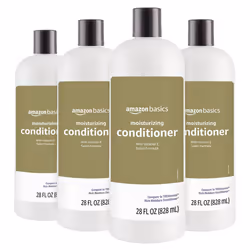Amazon Basics Moisture Rich Conditioner 28 Fl Oz (Pack of 4)